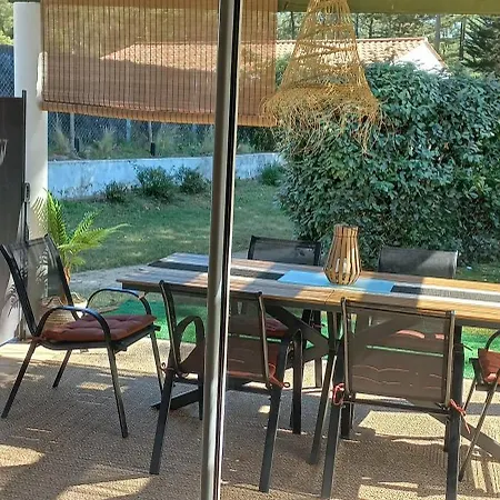 Entre Pinede &ocean-maison Cosy Avec Piscine-parking Prive Tatil Evi